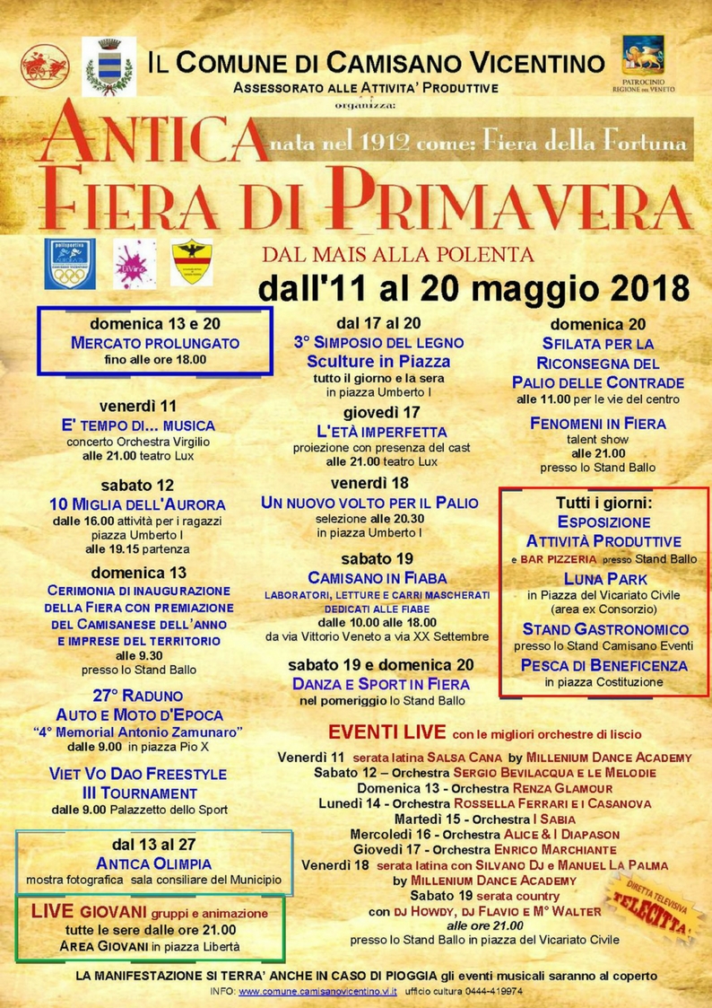 Programma fiera